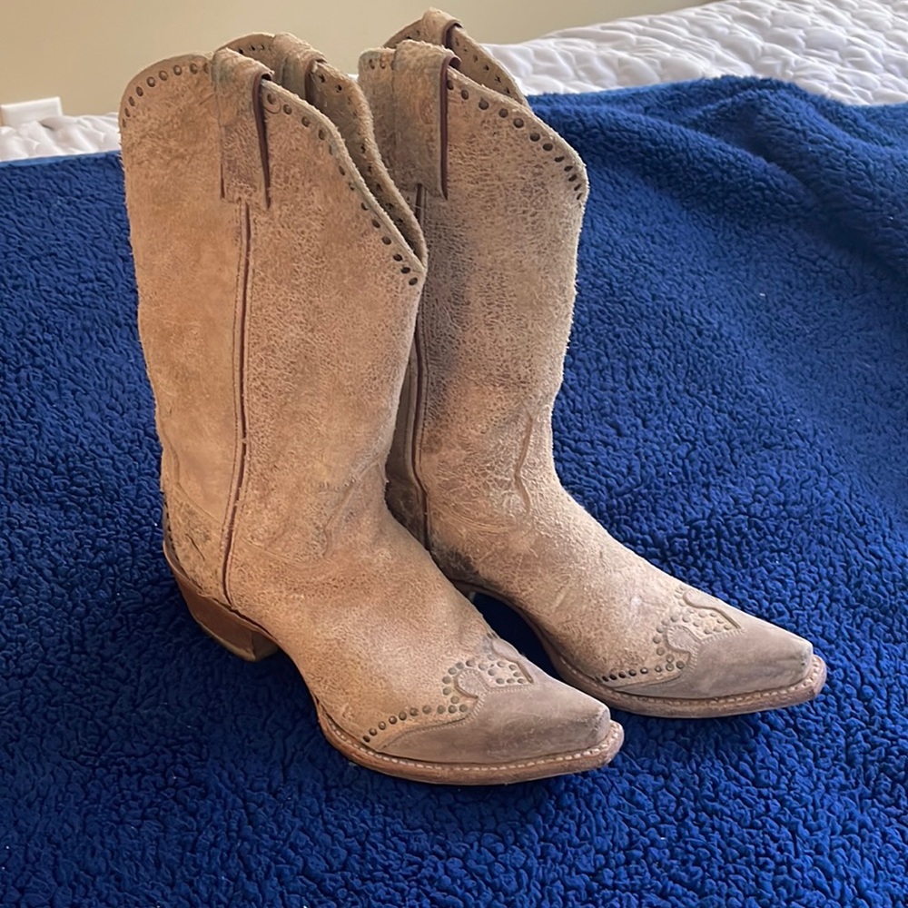 Ladies Sonora Raw Leather Boots